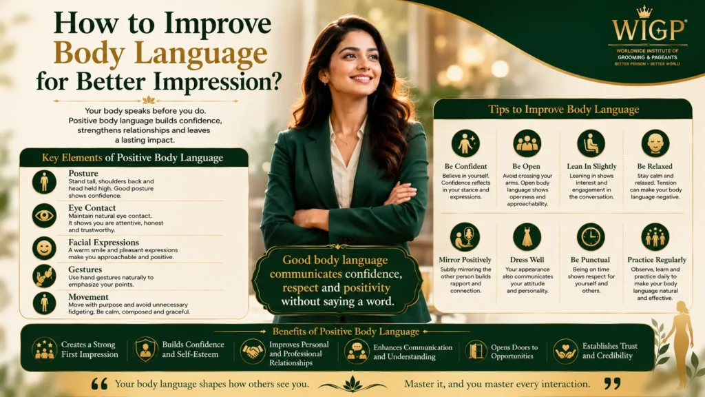 neeleshwari basak How to Improve Body Languag