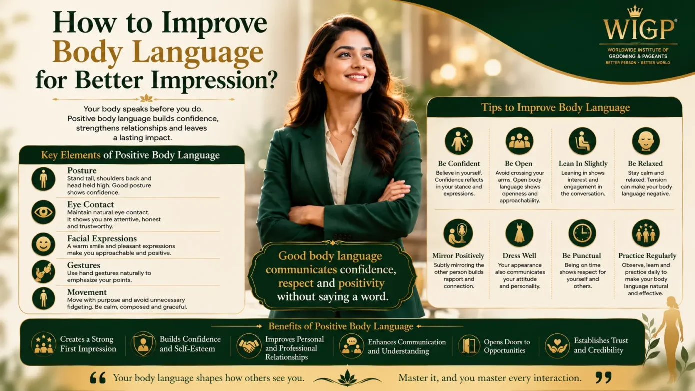 neeleshwari basak How to Improve Body Languag