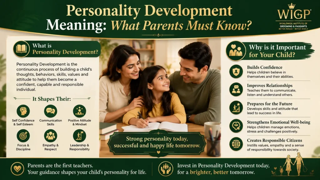 neeleshwari basak Personality Development Meaning