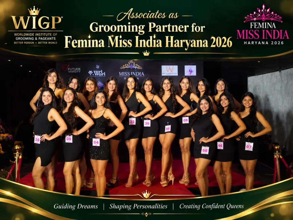 WIGP Associates as Grooming Partner for Femina Miss India Haryana 2026
